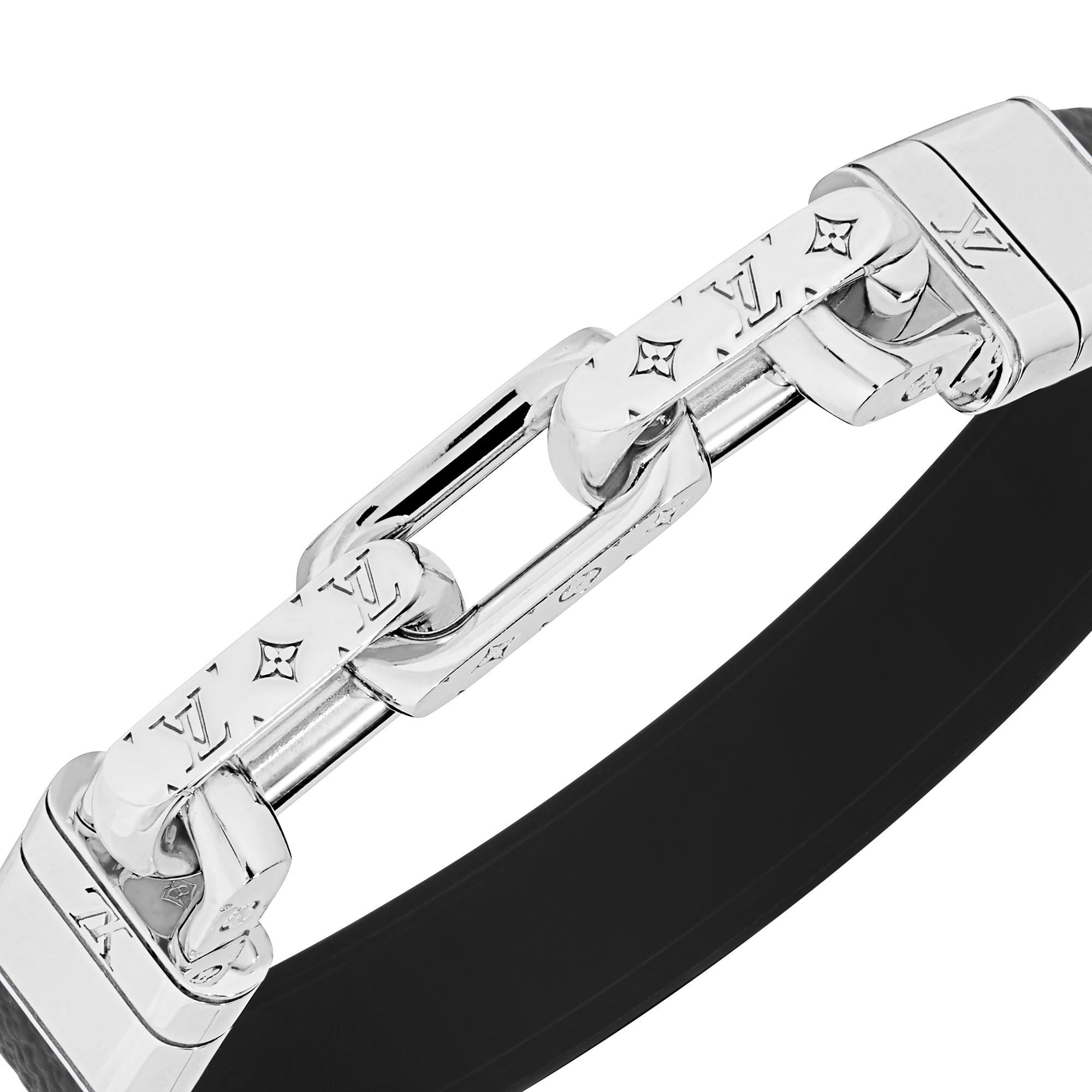 Bracciale LV Links Tela Monogram Uomo Fashion Bijoux Bracciali | LOUIS VUITTON (Zoom prodotto)