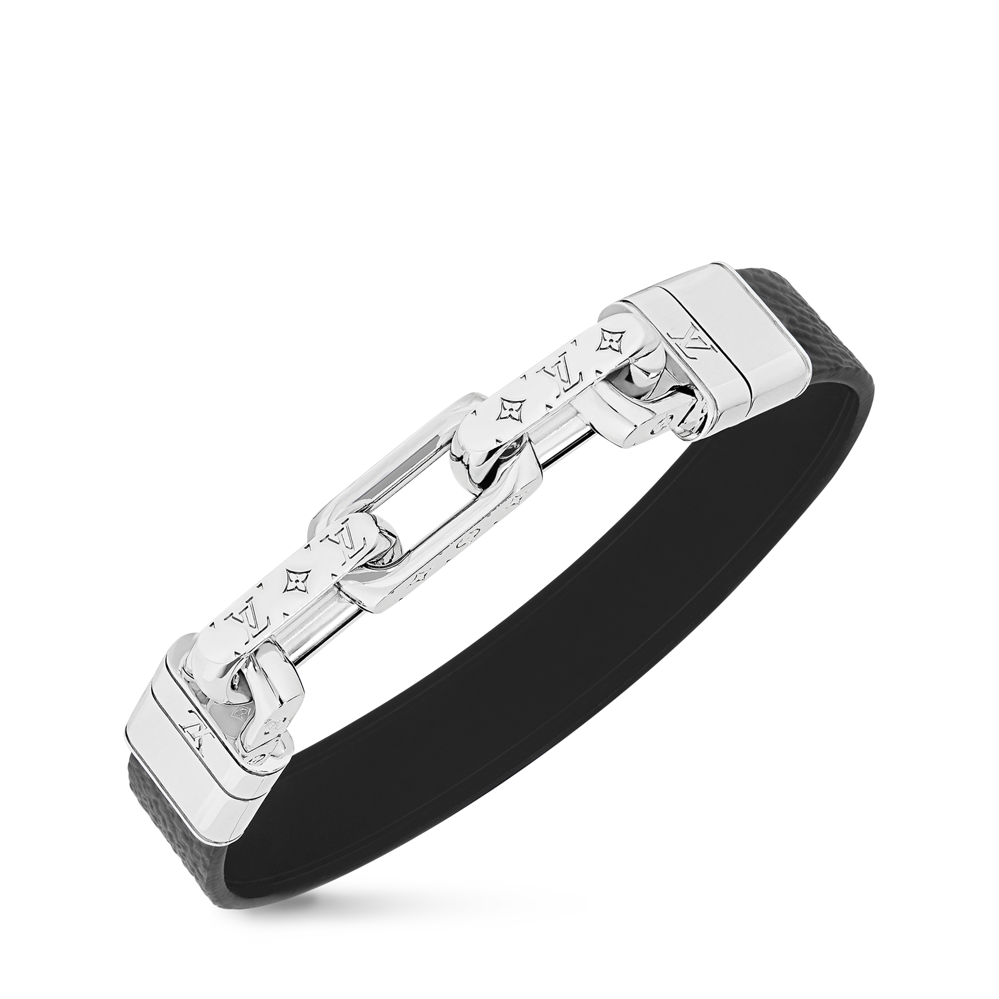 Bracciale LV Links Tela Monogram Uomo Fashion Bijoux Bracciali | LOUIS VUITTON (Zoom prodotto)