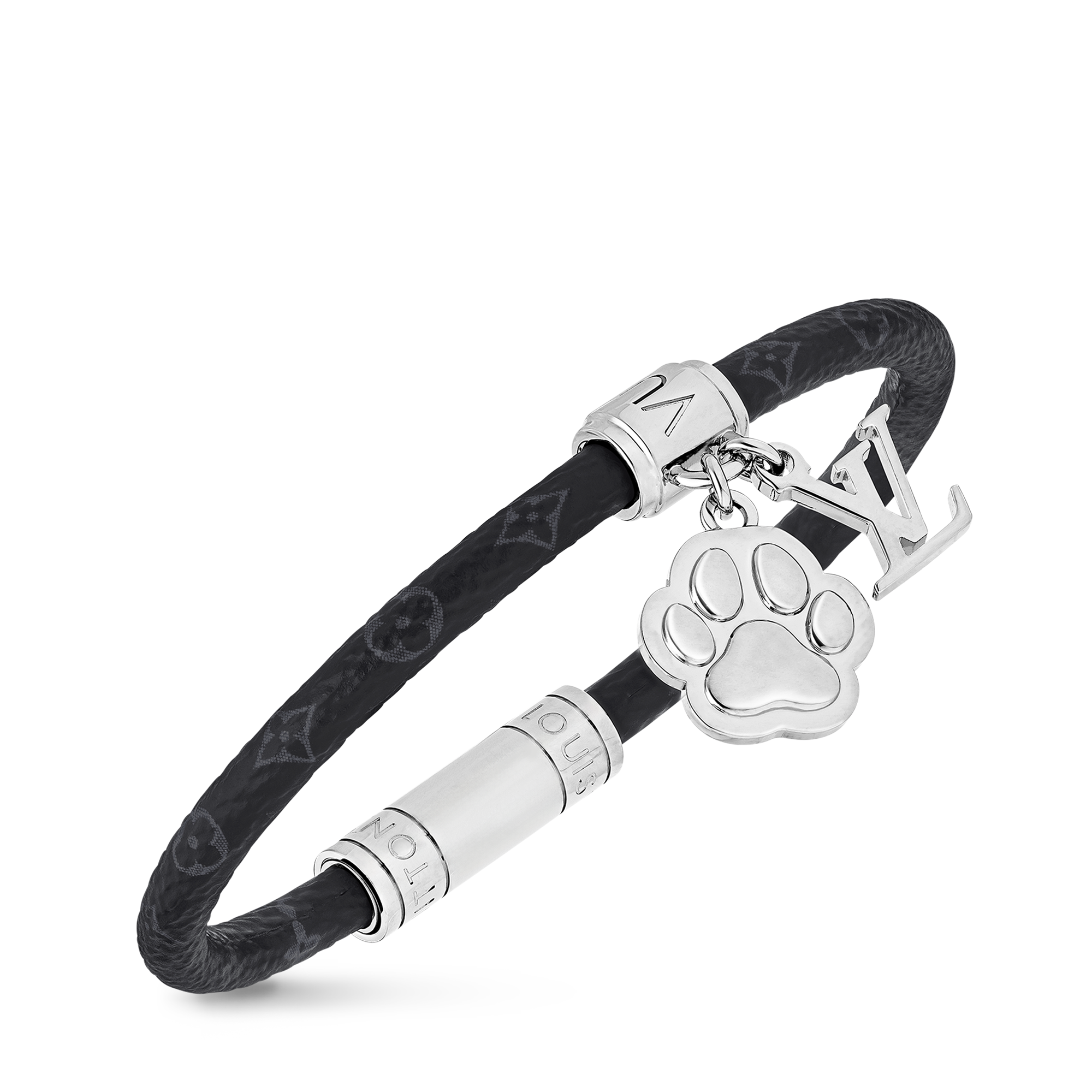 Bracciale LV Paw Tela Monogram Uomo Fashion Bijoux Bracciali | LOUIS VUITTON (Zoom prodotto)