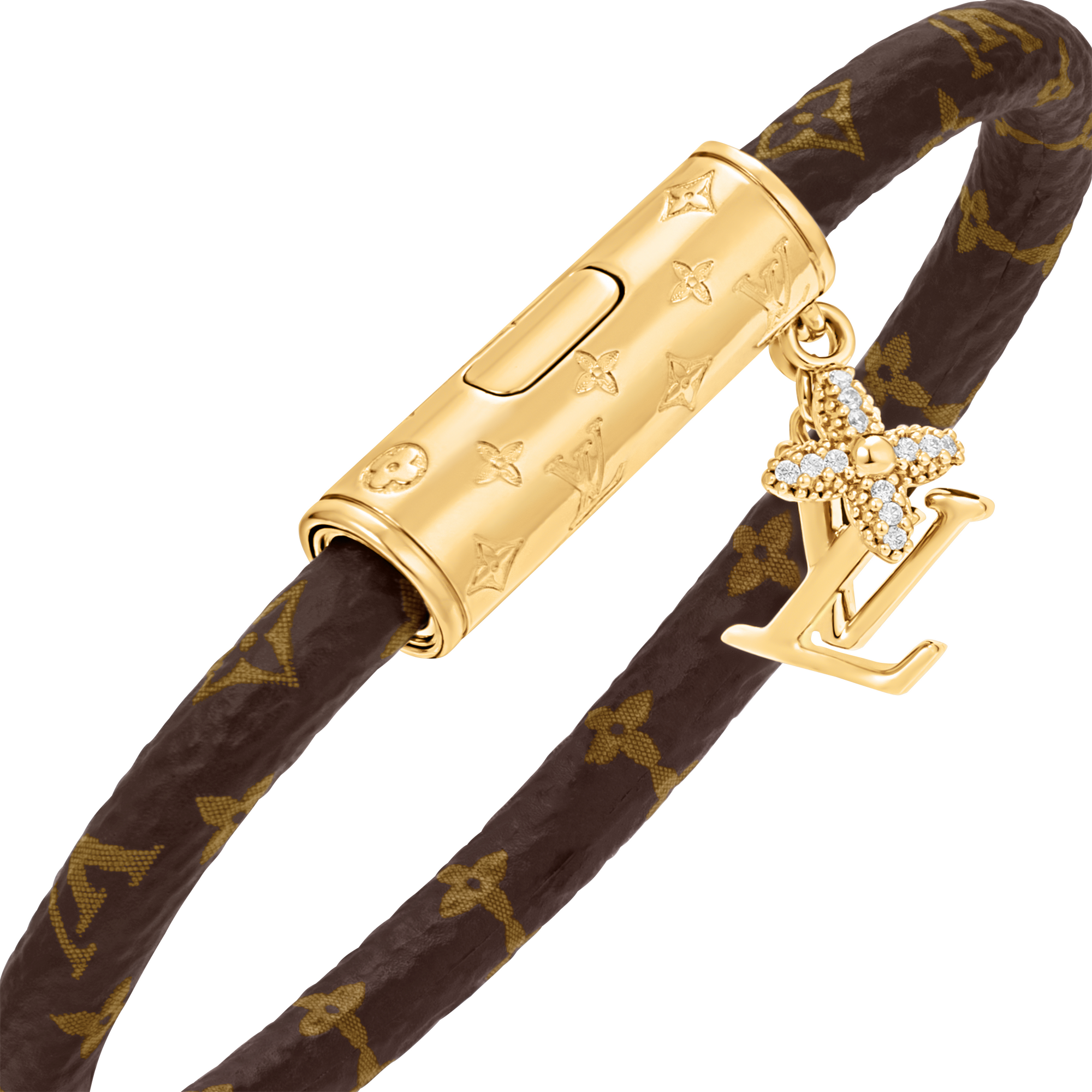 Bracciale LV Push Tela Monogram Donna Fashion Bijoux Tutta la collezione | LOUIS VUITTON (Zoom prodotto)