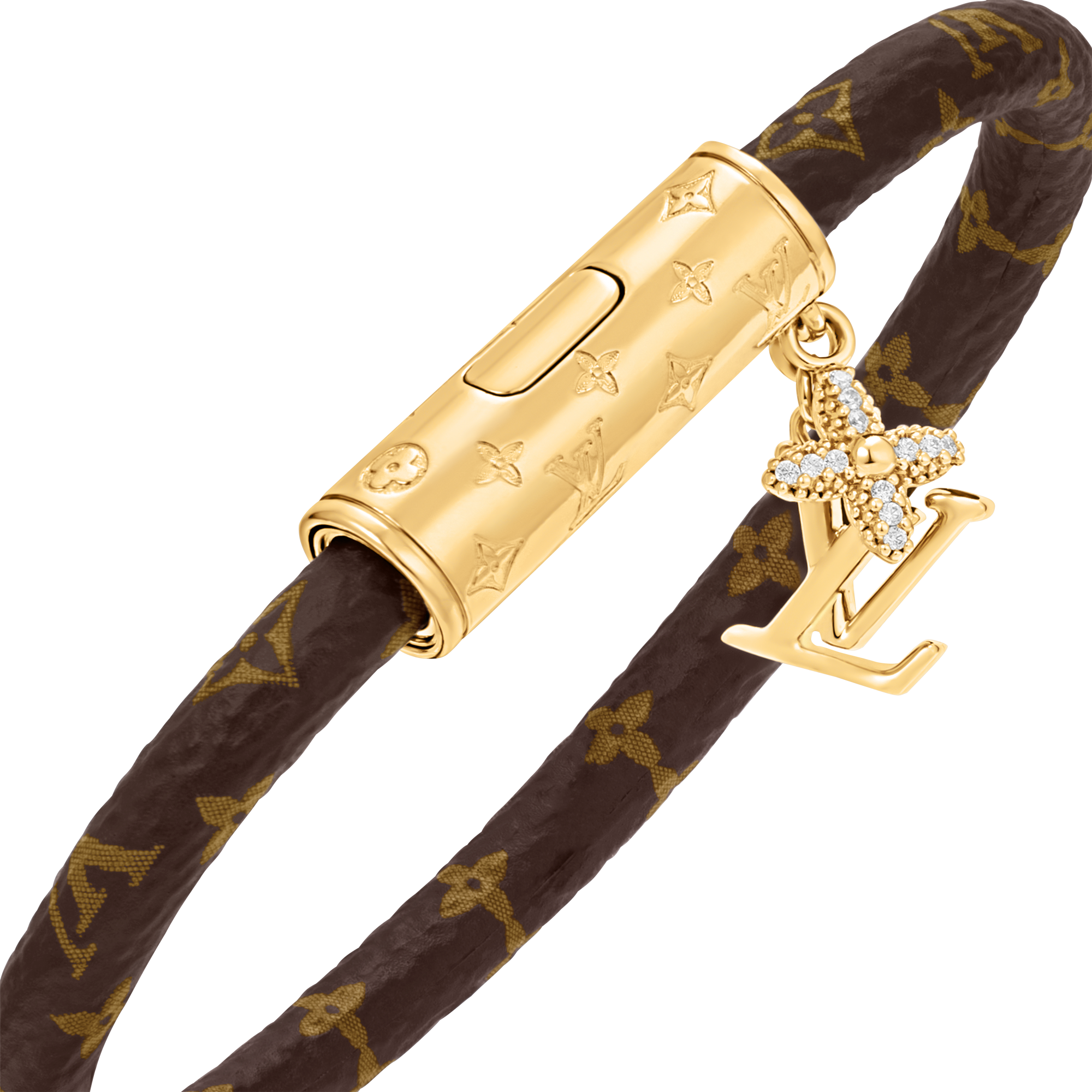 Bracciale LV Push Tela Monogram Donna Fashion Bijoux Tutta la collezione | LOUIS VUITTON (Zoom prodotto)