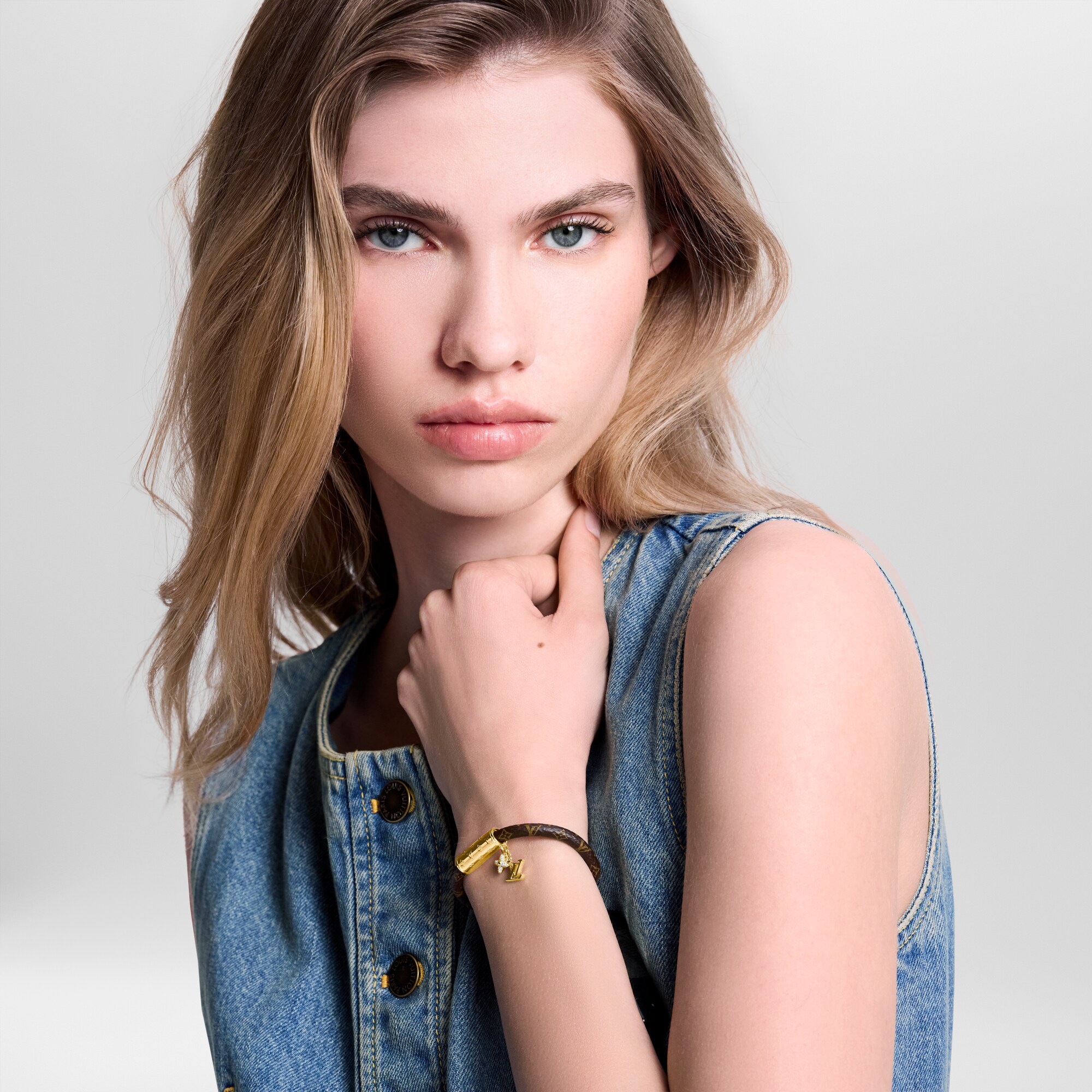 Bracciale LV Push Tela Monogram Donna Fashion Bijoux Tutta la collezione | LOUIS VUITTON (Zoom prodotto)