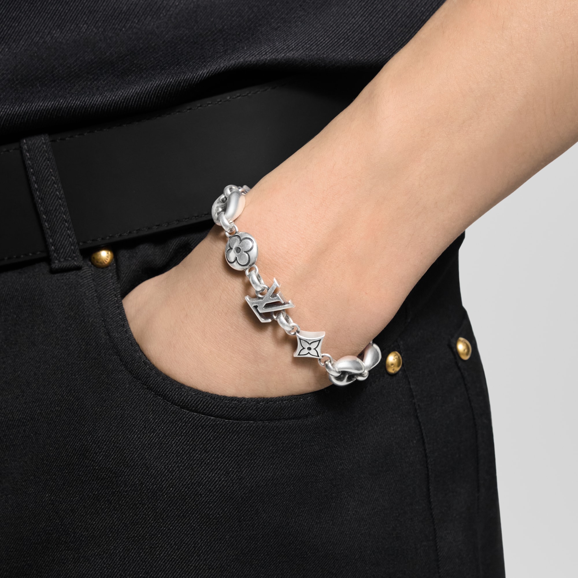Bracciale LV Sailor Medium S00 Uomo Fashion Bijoux Bracciali | LOUIS VUITTON (Zoom prodotto)