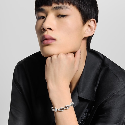 Bracciale LV Sailor Medium S00 Uomo Fashion Bijoux Bracciali | LOUIS VUITTON (Zoom prodotto)