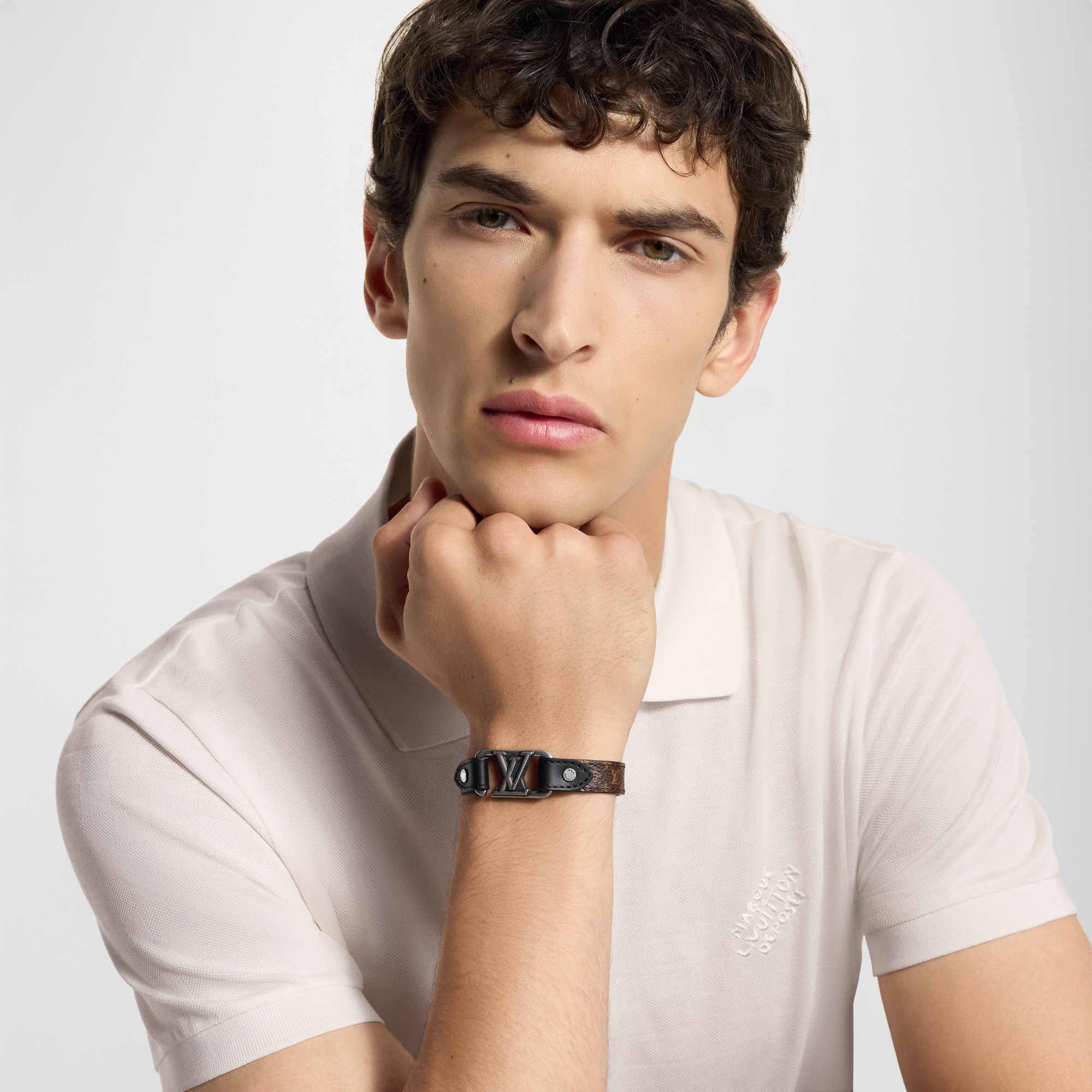 Bracciale LV Slim Dimension reversibile  Uomo Fashion Bijoux Bracciali | LOUIS VUITTON (Zoom prodotto)