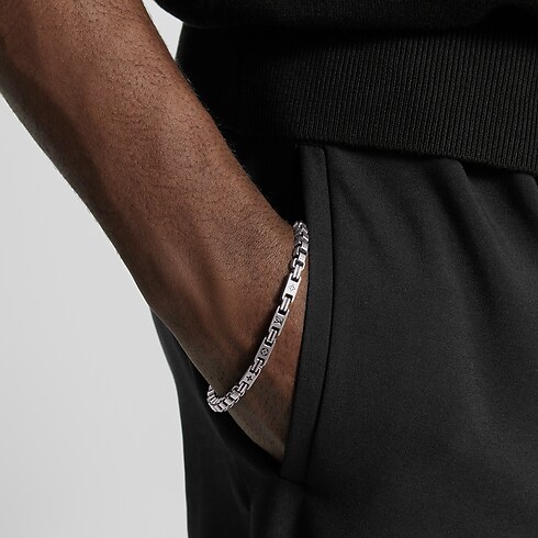 Bracciale LV Tailor S00 Uomo Fashion Bijoux Bracciali | LOUIS VUITTON (Zoom prodotto)