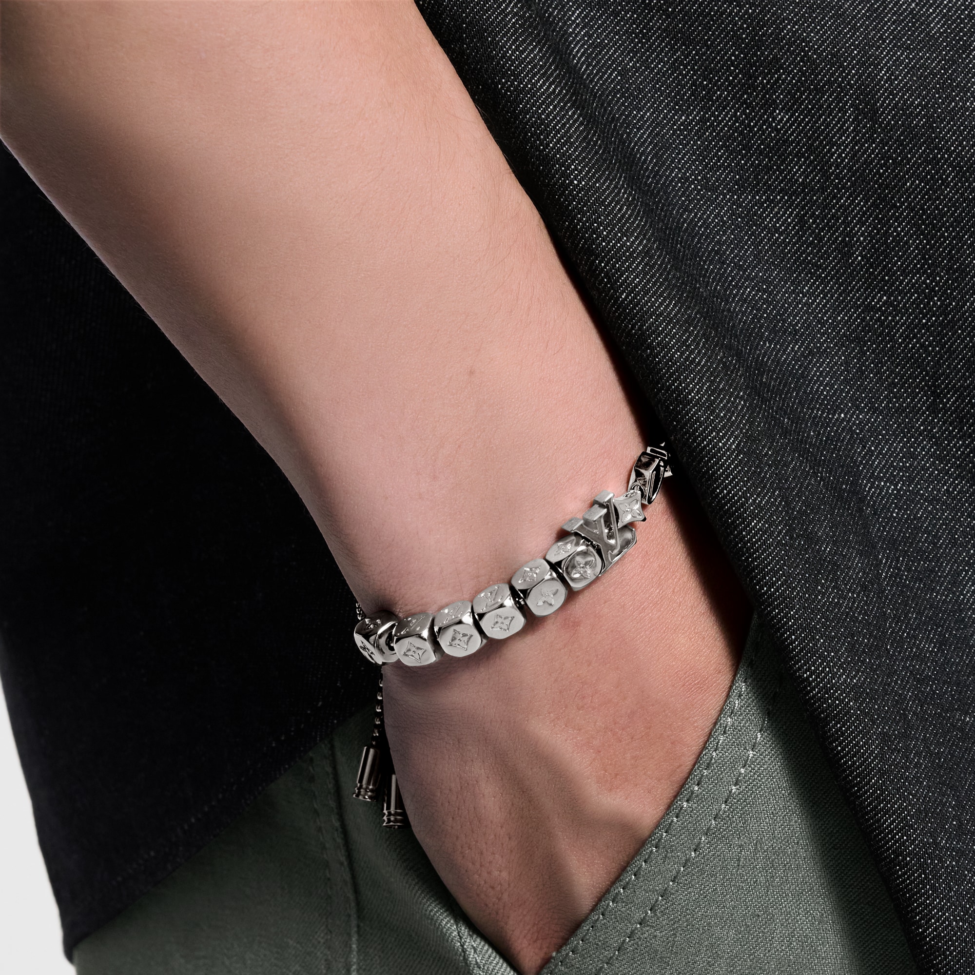 Bracciale LV Vers Dice S00 Uomo Fashion Bijoux Bracciali | LOUIS VUITTON (Zoom prodotto)