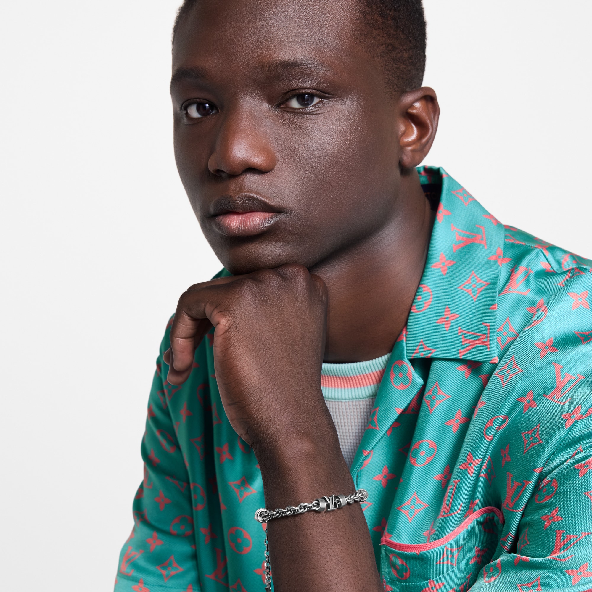 Bracciale LV Wire S00 Uomo Fashion Bijoux Bracciali | LOUIS VUITTON (Zoom prodotto)