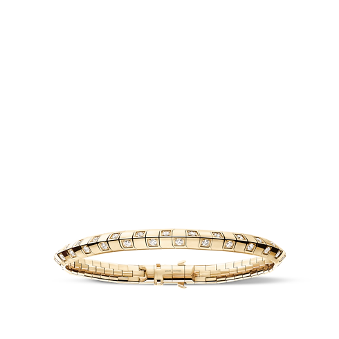 Bracciale corto Le Damier de Louis Vuitton, oro rosa e diamanti Gioielli Categorie Bracciali | LOUIS VUITTON