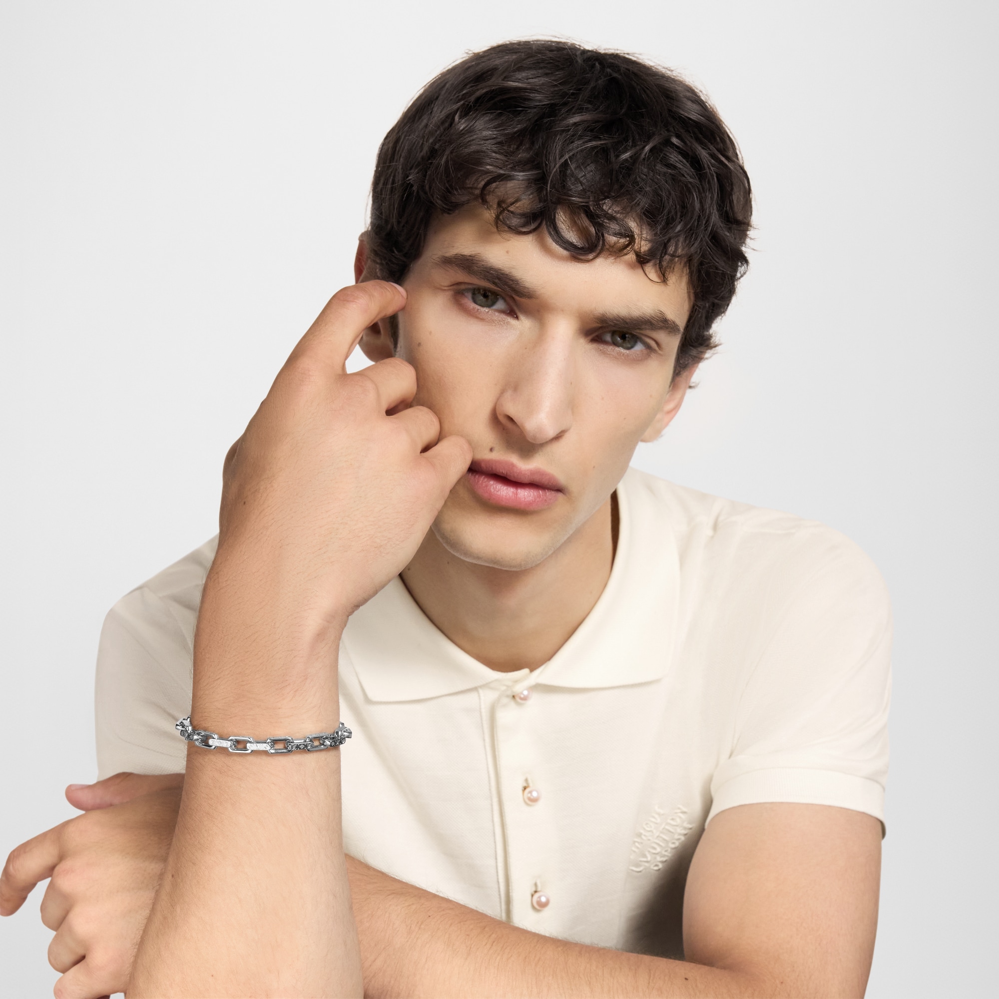 Bracciale Mini Monogram Chain S00 Uomo Fashion Bijoux Bracciali | LOUIS VUITTON (Zoom prodotto)