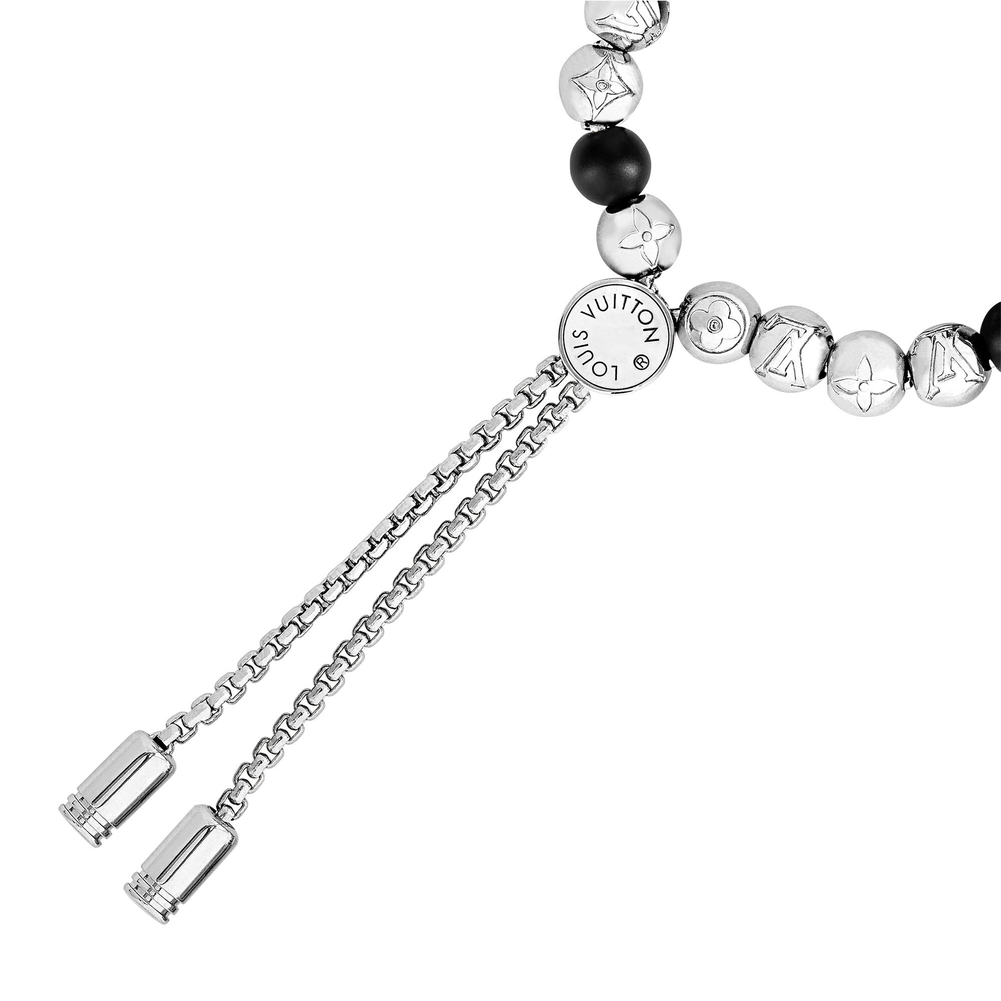 Bracciale Monogram Beads S00 Uomo Fashion Bijoux Tutta la Gioielleria | LOUIS VUITTON (Zoom prodotto)