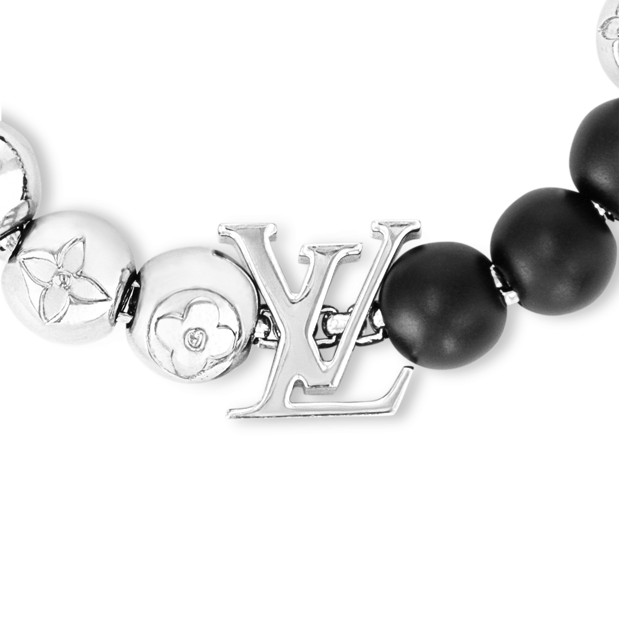 Bracciale Monogram Beads S00 Uomo Fashion Bijoux Tutta la Gioielleria | LOUIS VUITTON (Zoom prodotto)