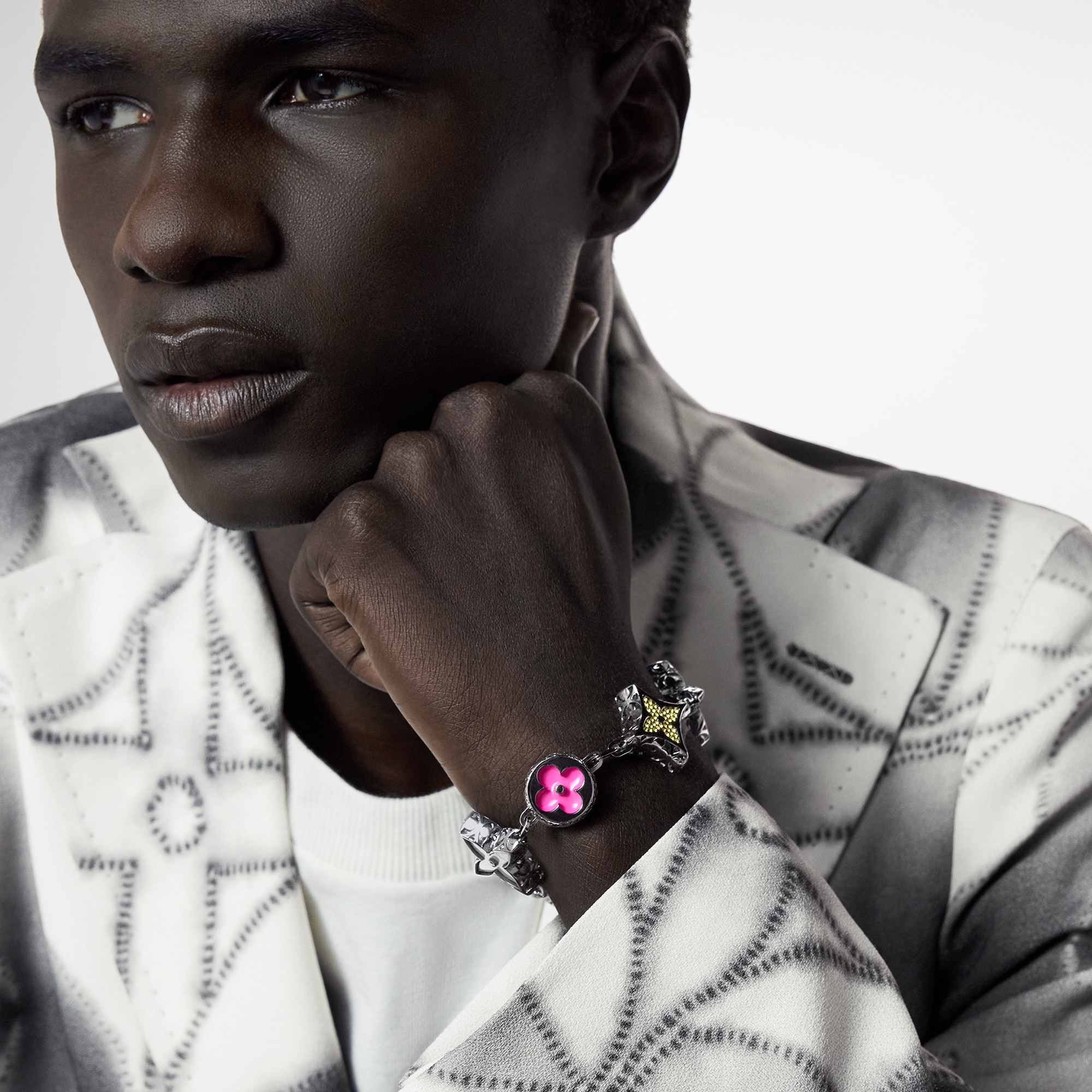 Bracciale Monogram Big Party S00 Uomo Fashion Bijoux Tutta la Gioielleria | LOUIS VUITTON (Zoom prodotto)