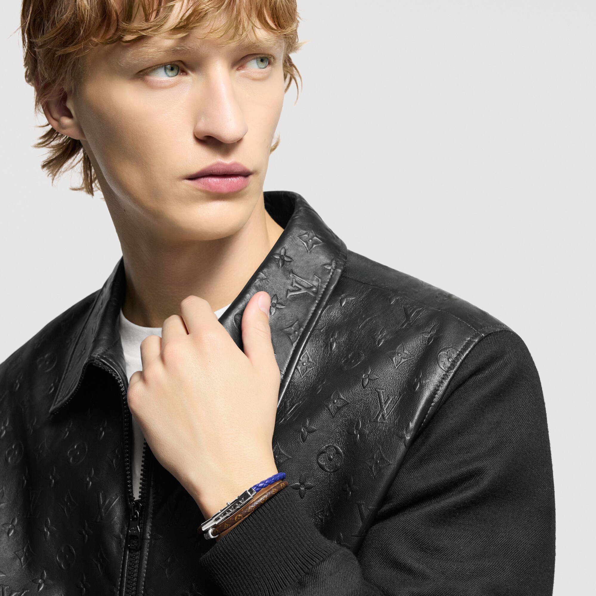 Bracciale Monogram Double Spin Tela Monogram Uomo Fashion Bijoux Bracciali | LOUIS VUITTON (Zoom prodotto)