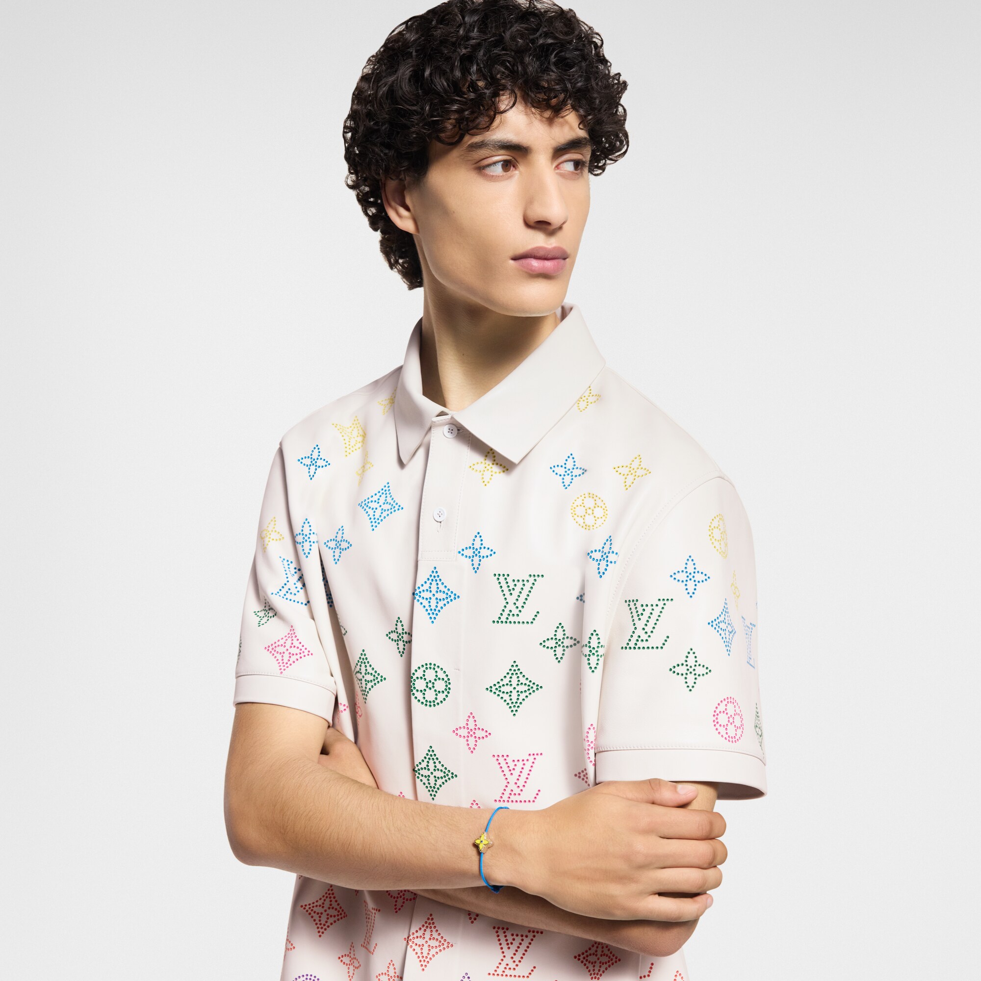 Bracciale Monogram Flower Stesia S00 Uomo Fashion Bijoux Bracciali | LOUIS VUITTON (Zoom prodotto)