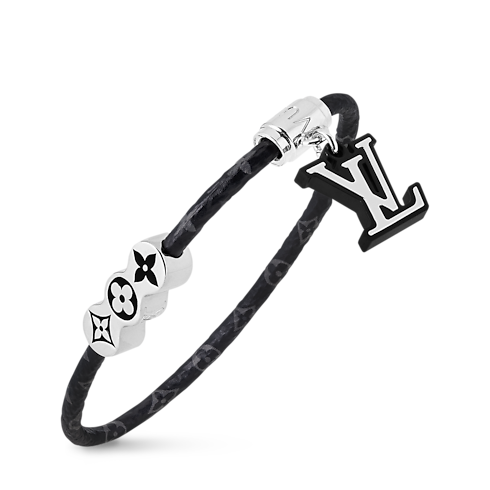 Bracciale Monogram Party Tela Monogram Eclipse Uomo Fashion Bijoux Bracciali | LOUIS VUITTON (Zoom prodotto)