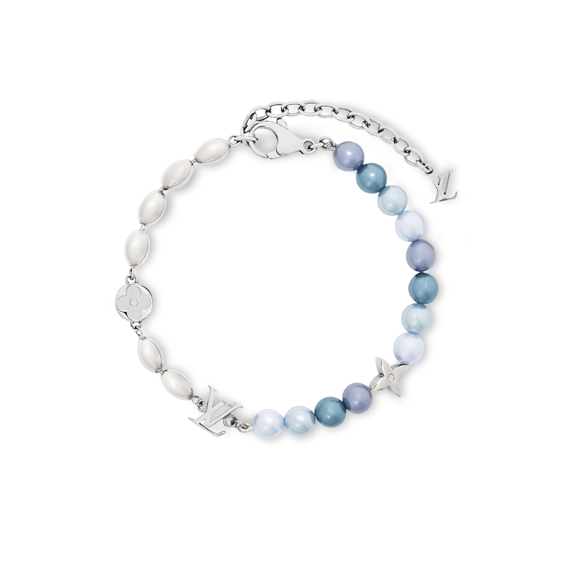 Bracciale Pearls Fusion S00 Uomo Fashion Bijoux Bracciali | LOUIS VUITTON (Zoom prodotto)