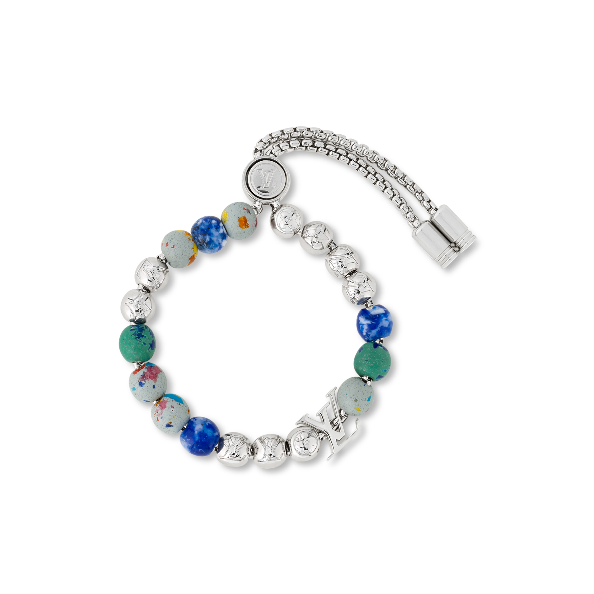 Bracciale Recycled Monogram Beads S00 Uomo Fashion Bijoux Bracciali | LOUIS VUITTON (Zoom prodotto)
