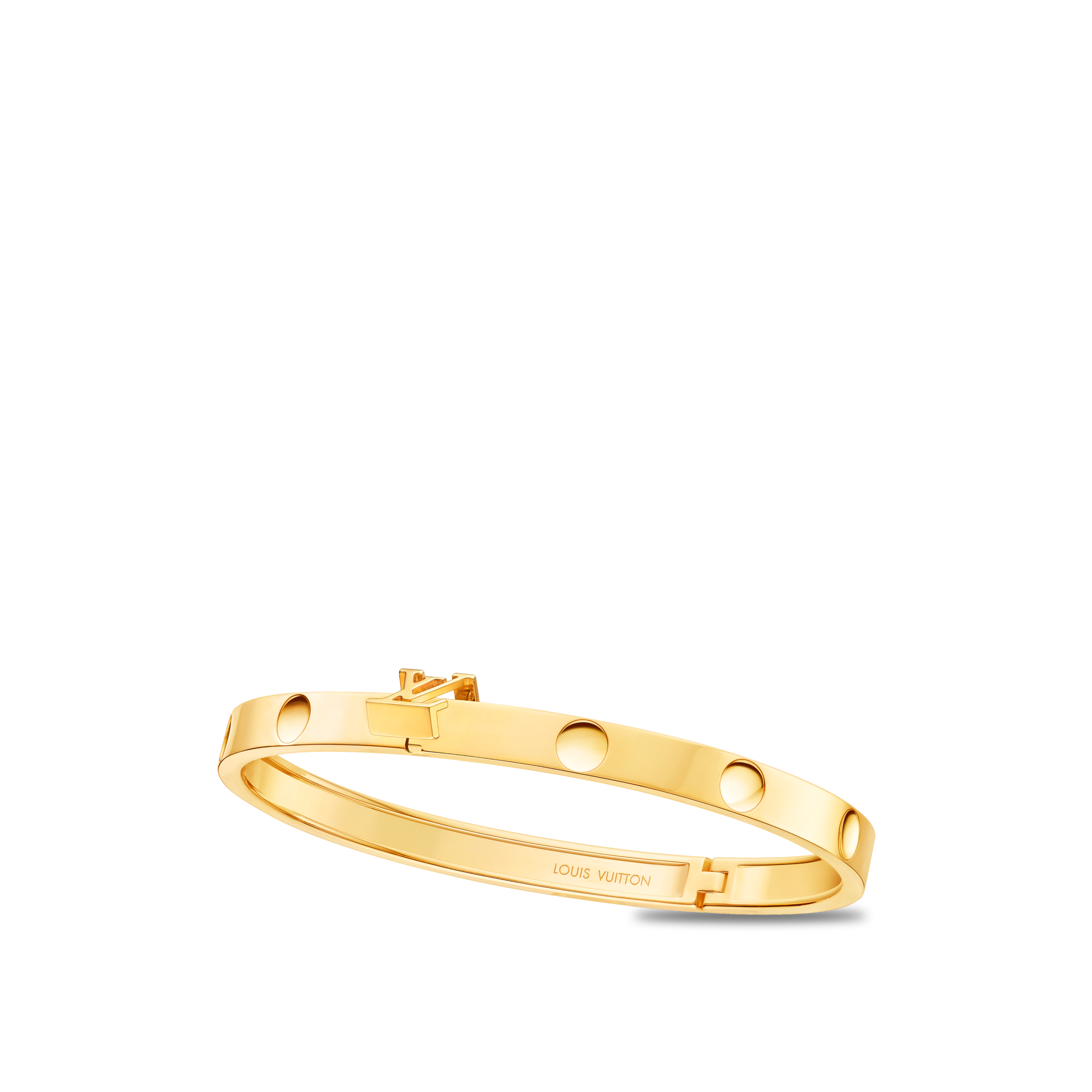 Bracciale rigido Empreinte medio, oro giallo  Les Extraordinaires Gioielli Bracciali | LOUIS VUITTON (Zoom prodotto)