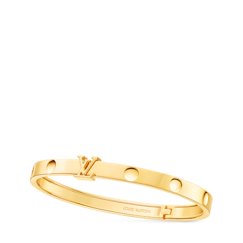 Bracciale rigido Empreinte medio, oro giallo Les Extraordinaires Gioielli Bracciali | LOUIS VUITTON (Zoom prodotto)