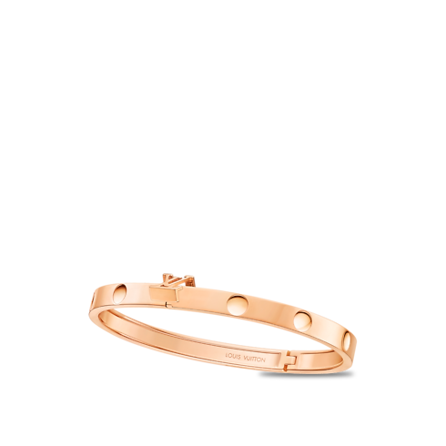 Bracciale rigido Empreinte medio, oro rosa Les Extraordinaires Gioielli Bracciali | LOUIS VUITTON (Zoom prodotto)