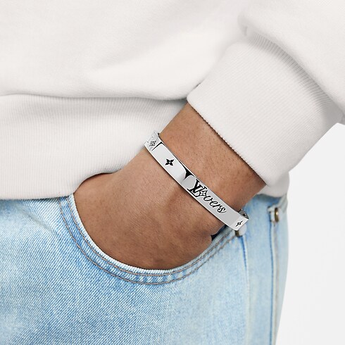 Bracciale rigido LV Vers S00 Uomo Fashion Bijoux Bracciali | LOUIS VUITTON (Zoom prodotto)