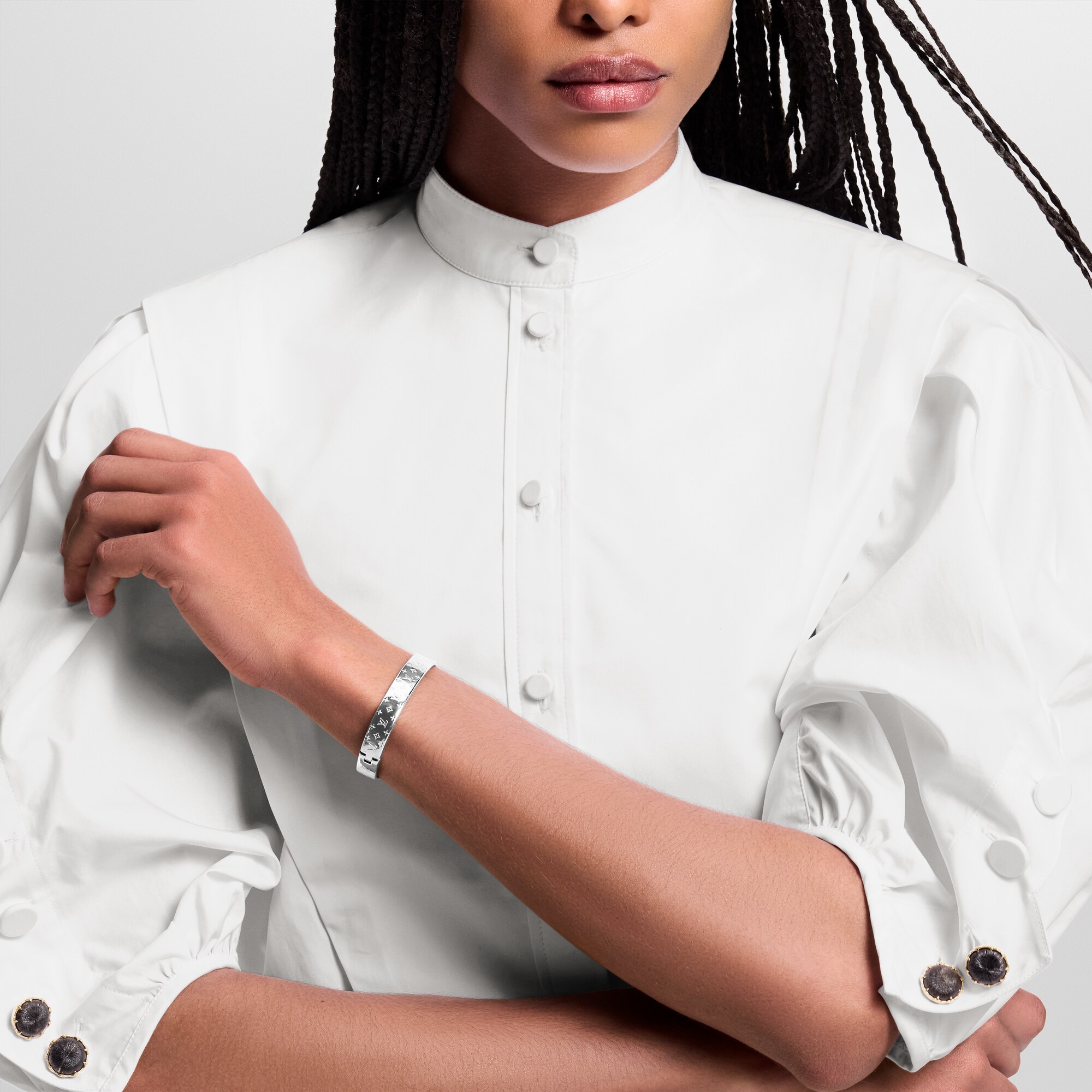 Bracciale rigido Nanogram S00 Donna Fashion Bijoux Tutta la collezione | LOUIS VUITTON (Zoom prodotto)