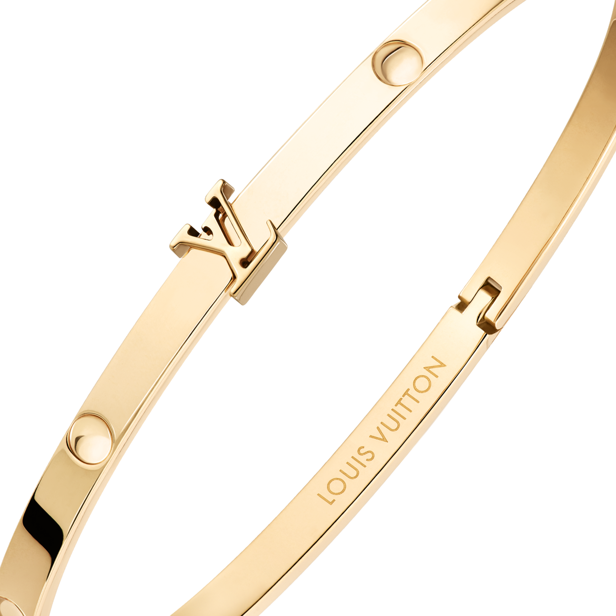 Bracciale rigido piccolo Empreinte, oro giallo  Gioielli Categorie Bracciali | LOUIS VUITTON (Zoom prodotto)