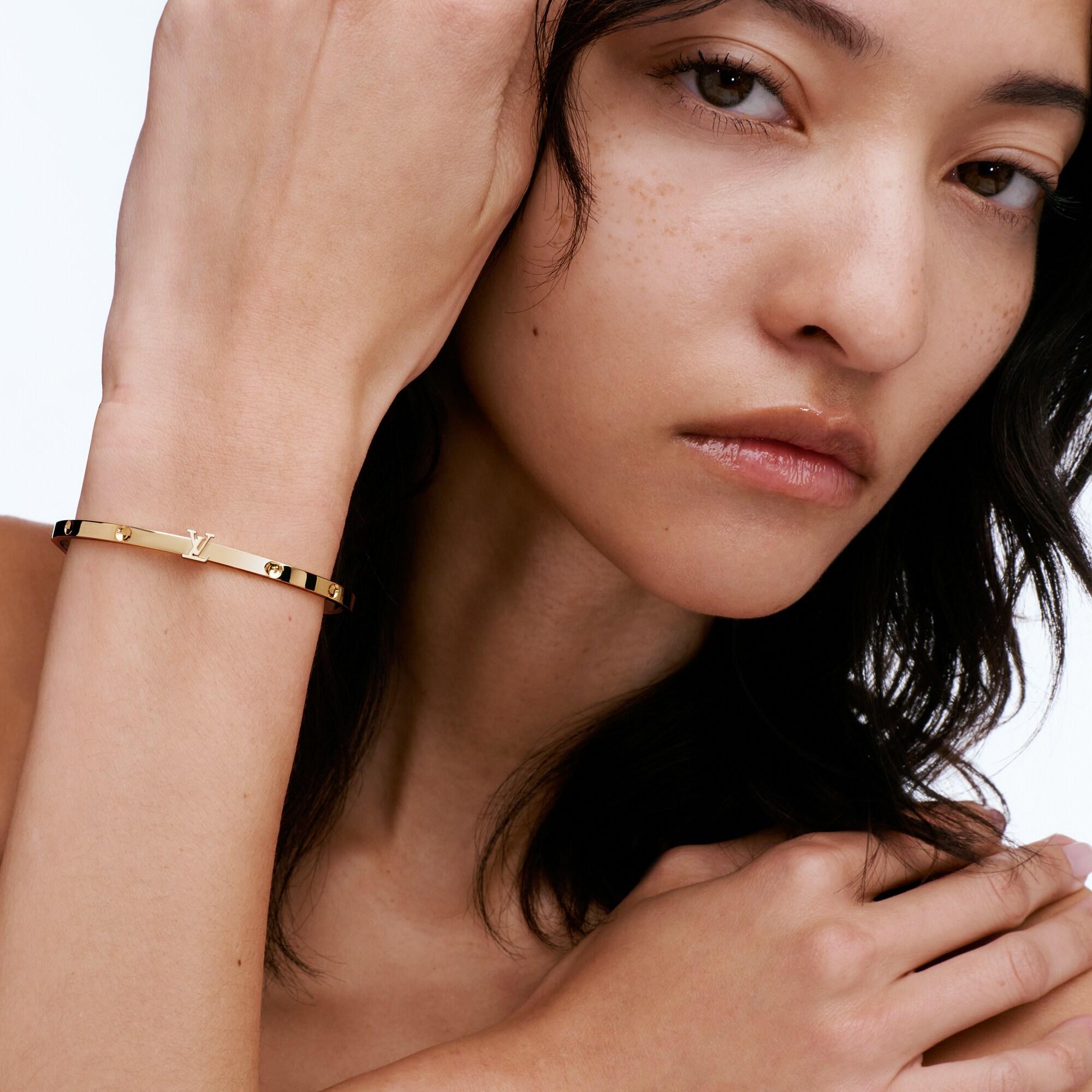 Bracciale rigido piccolo Empreinte, oro giallo  Gioielli Categorie Bracciali | LOUIS VUITTON (Zoom prodotto)