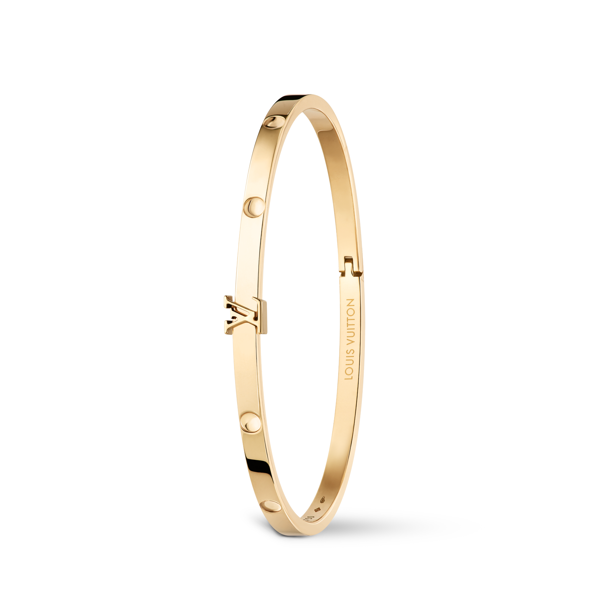 Bracciale rigido piccolo Empreinte, oro giallo  Gioielli Categorie Bracciali | LOUIS VUITTON (Zoom prodotto)