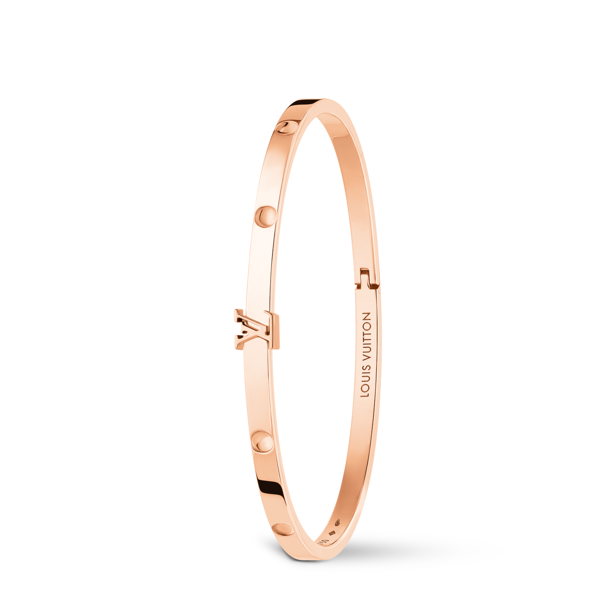 Bracciale rigido piccolo Empreinte, oro rosa  Gioielli Categorie Bracciali | LOUIS VUITTON (Zoom prodotto)