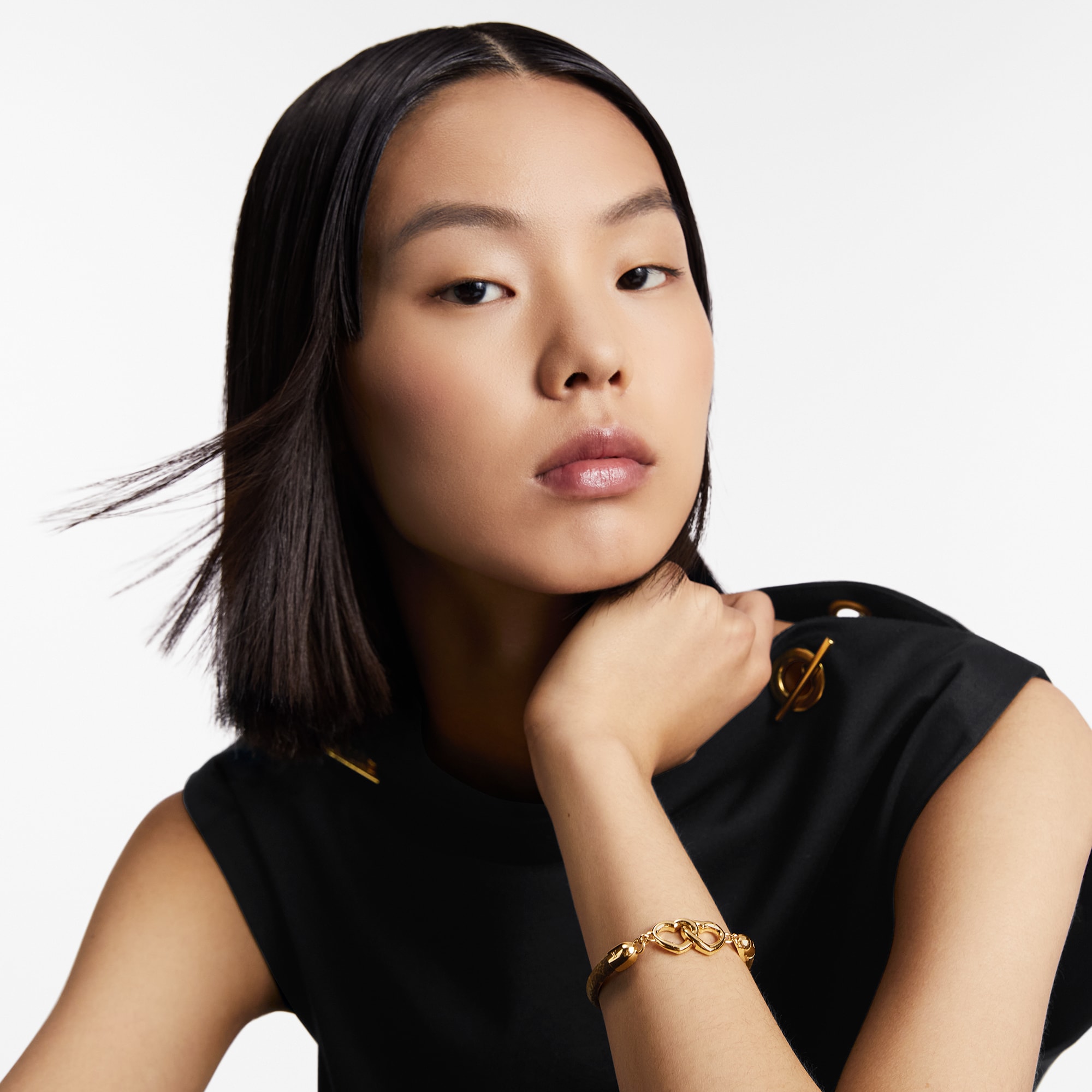 Bracciale Say Yes Tela Monogram Donna Fashion Bijoux Tutta la collezione | LOUIS VUITTON (Zoom prodotto)