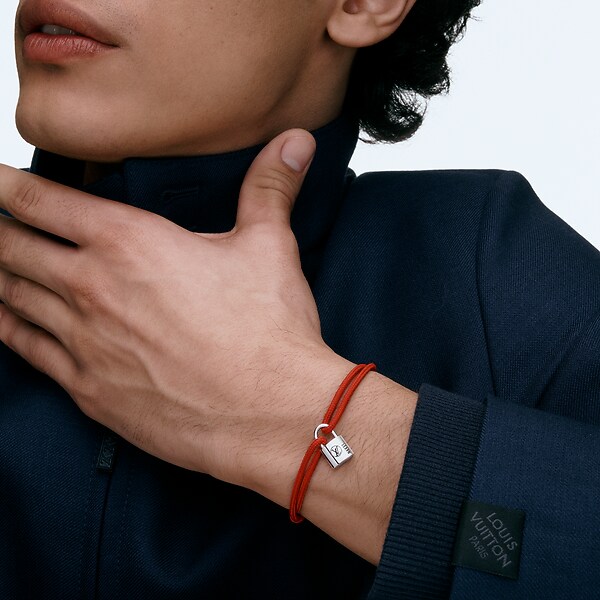 Braccialetto Coccinelle Tassels Smaltati Rosso, Argento 925/1000
