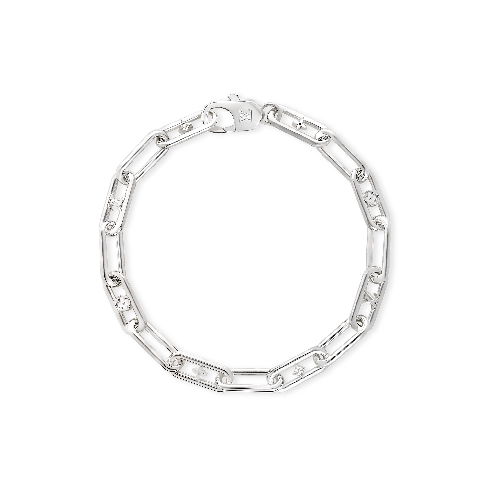 Bracciale Sleek Monogram S00 Uomo Fashion Bijoux Bracciali | LOUIS VUITTON (Zoom prodotto)