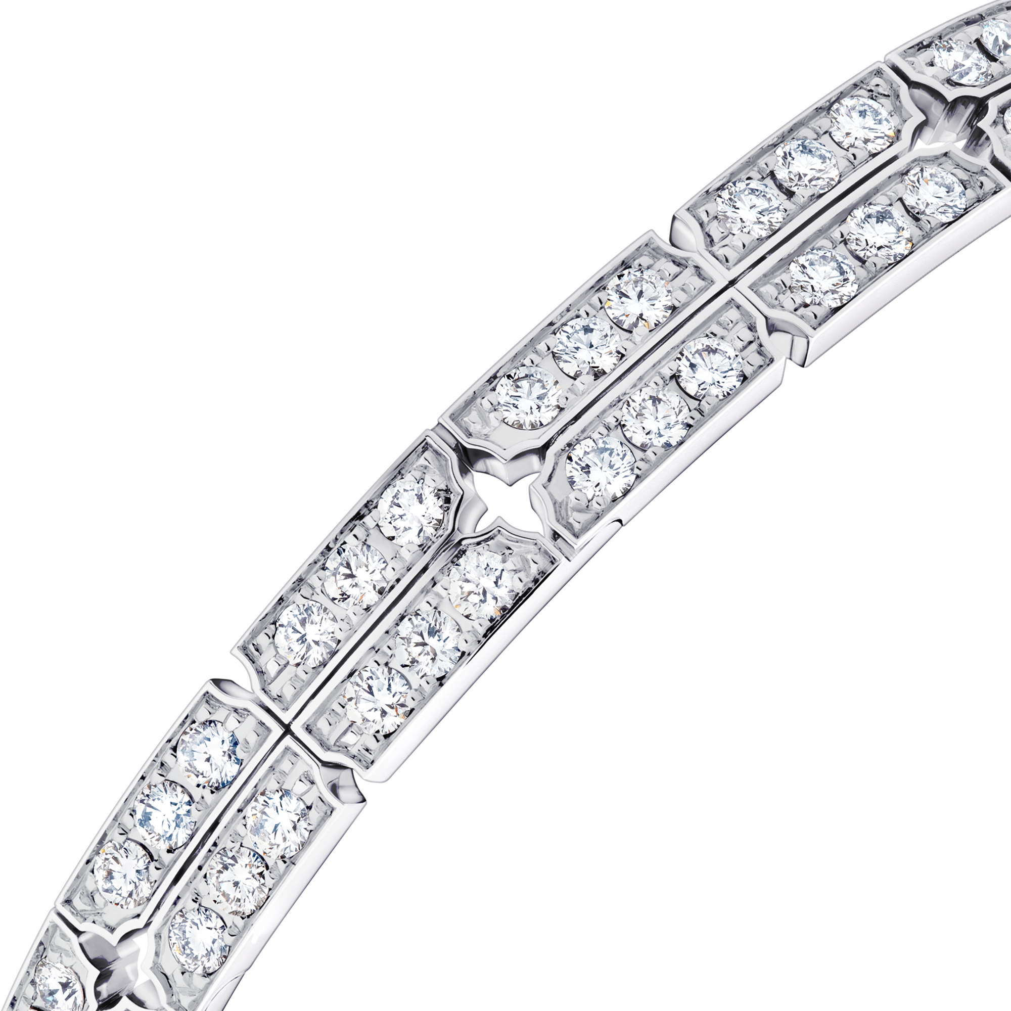 Bracciale Tumbler, oro bianco e diamanti  Gioielli Categorie Bracciali | LOUIS VUITTON (Zoom prodotto)