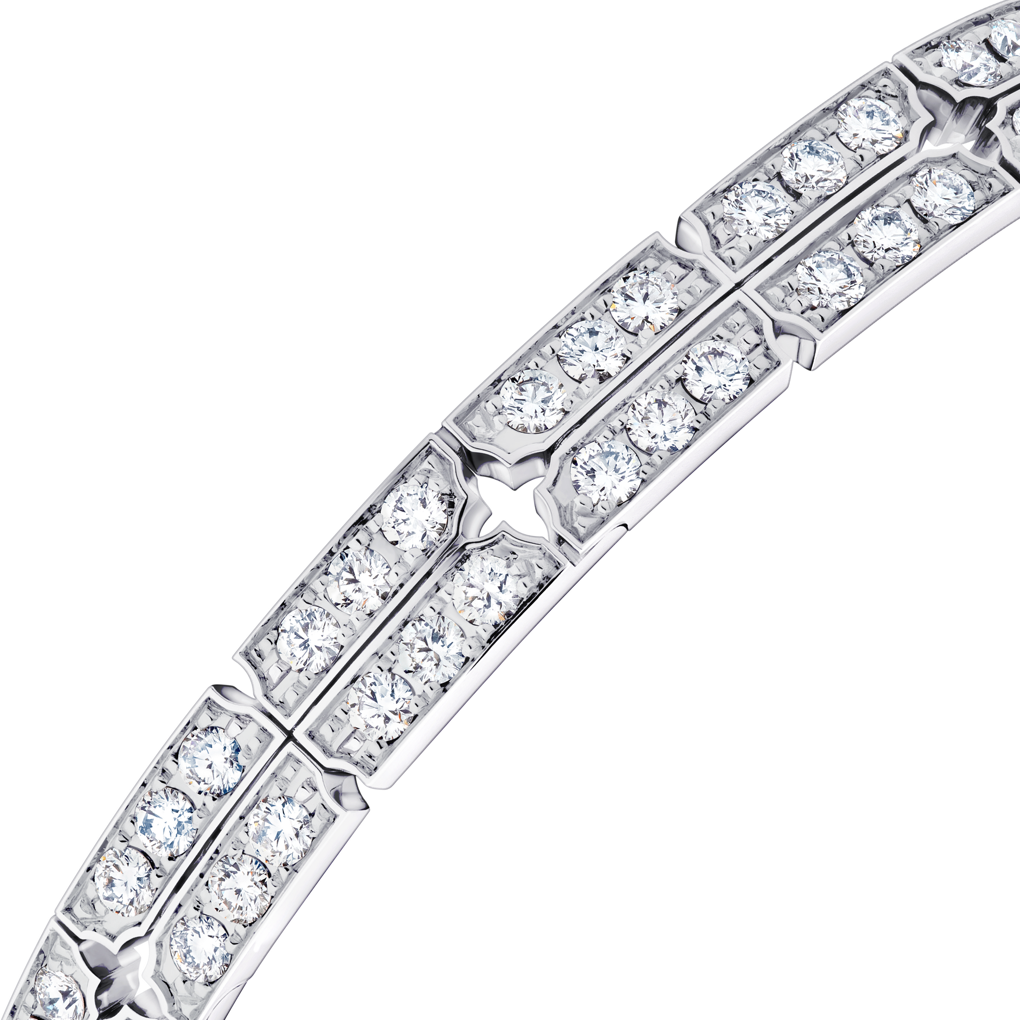 Bracciale Tumbler, oro bianco e diamanti  Gioielli Categorie Bracciali | LOUIS VUITTON (Zoom prodotto)