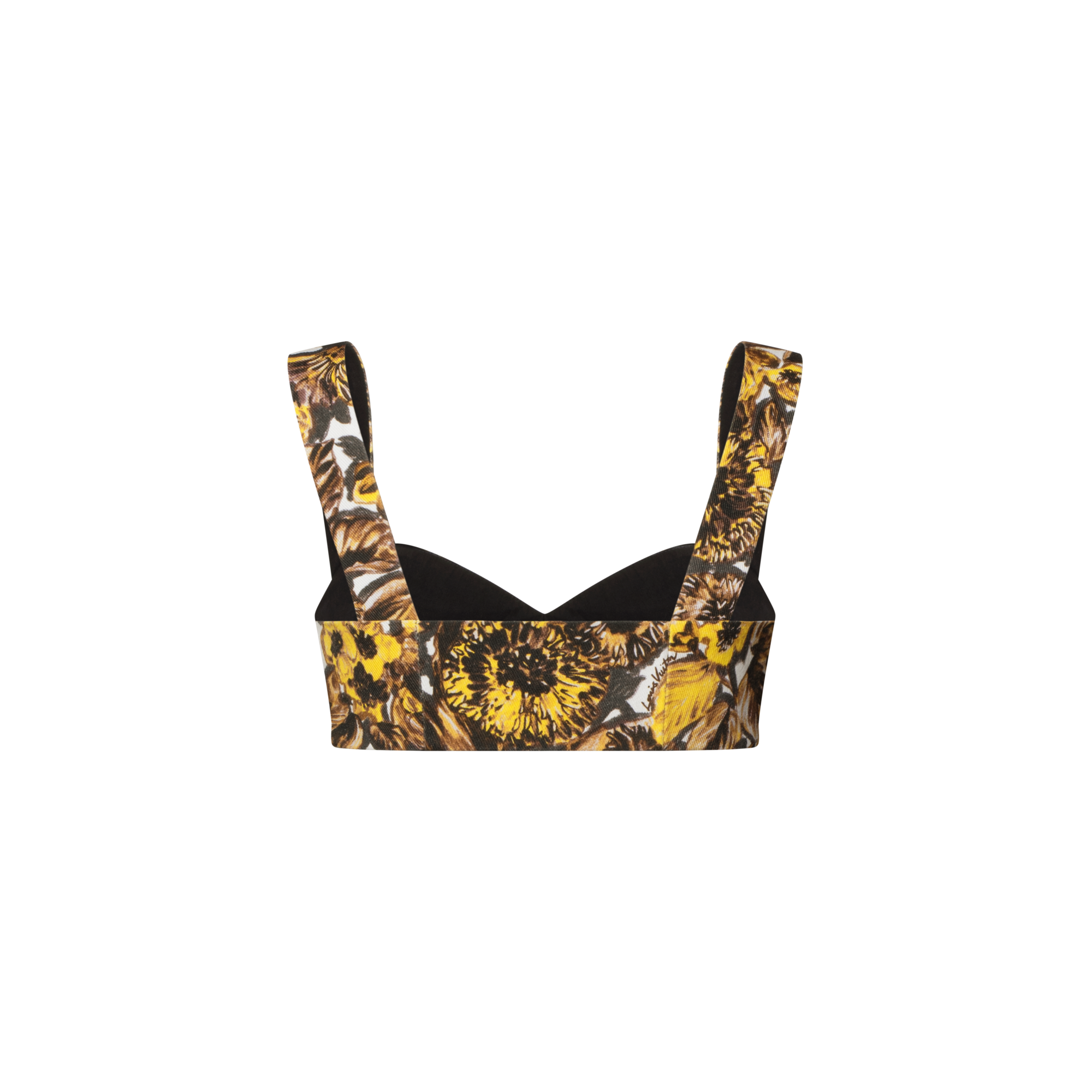 Bustier con stampa a fiori  Donna Abbigliamento Camicie e T-Shirt | LOUIS VUITTON (Zoom prodotto)
