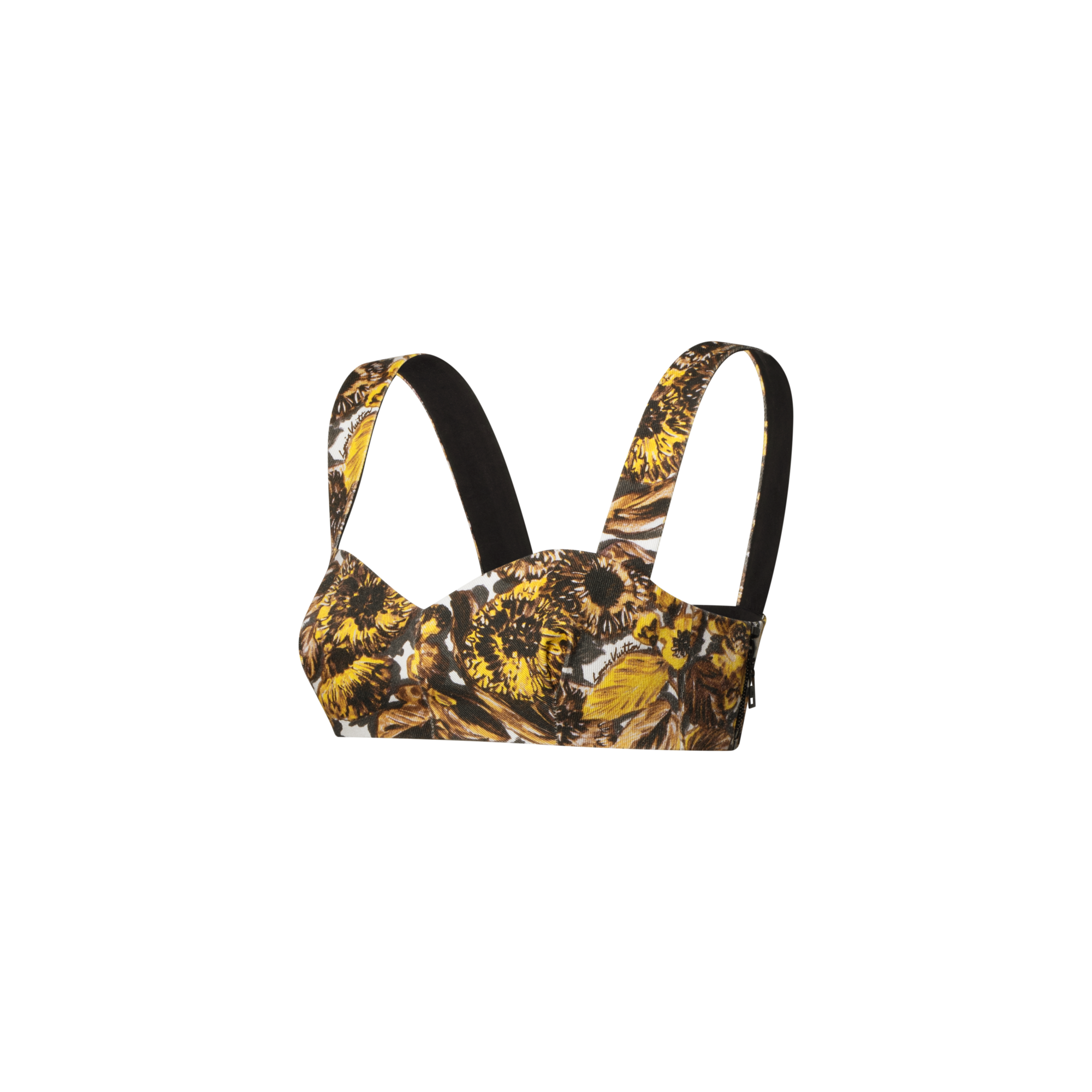 Bustier con stampa a fiori  Donna Abbigliamento Camicie e T-Shirt | LOUIS VUITTON (Zoom prodotto)