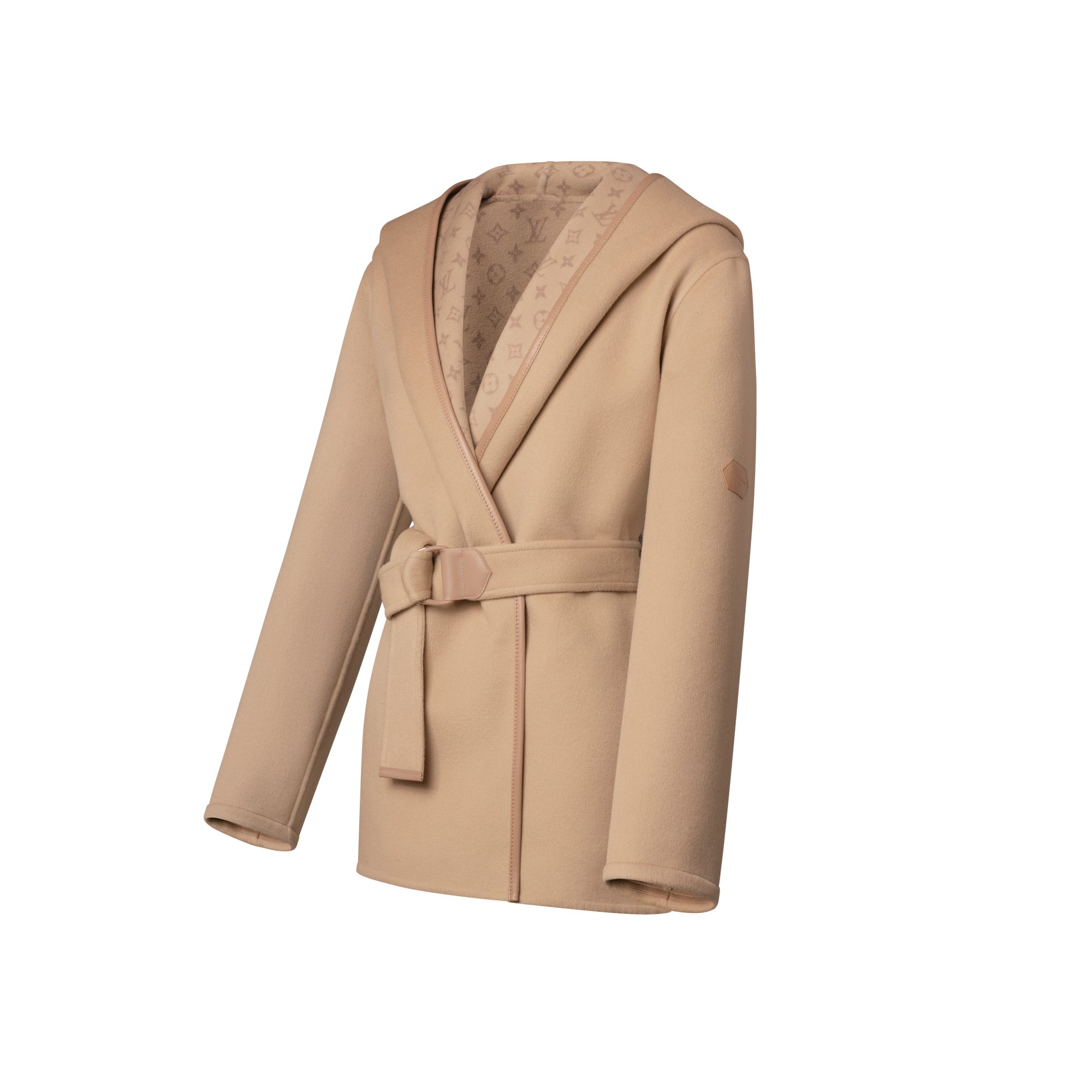 Caban corto con cintura  Donna Abbigliamento Cappotti e Giacche | LOUIS VUITTON (Zoom prodotto)
