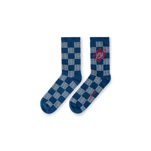 Calzini Damier Heritage S00 Uomo Accessori Accessori per la Casa | LOUIS VUITTON (Zoom prodotto)