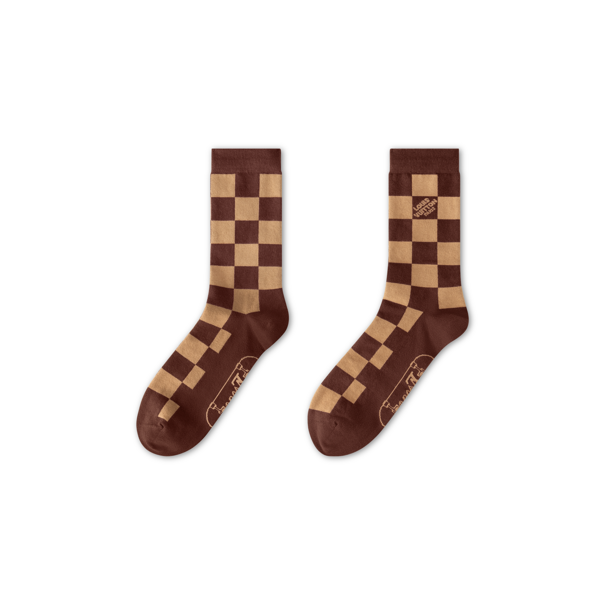 Calzini Damier Skate S00 Uomo Accessori Accessori per la Casa | LOUIS VUITTON (Zoom prodotto)