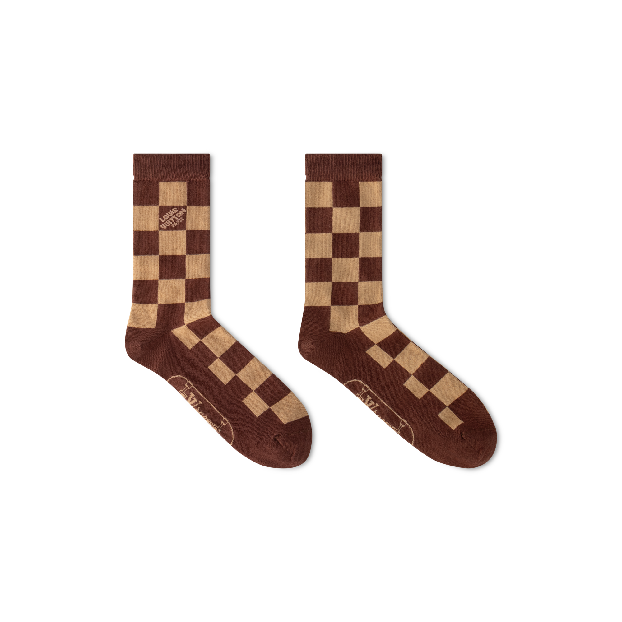 Calzini Damier Skate S00 Uomo Accessori Accessori per la Casa | LOUIS VUITTON (Zoom prodotto)