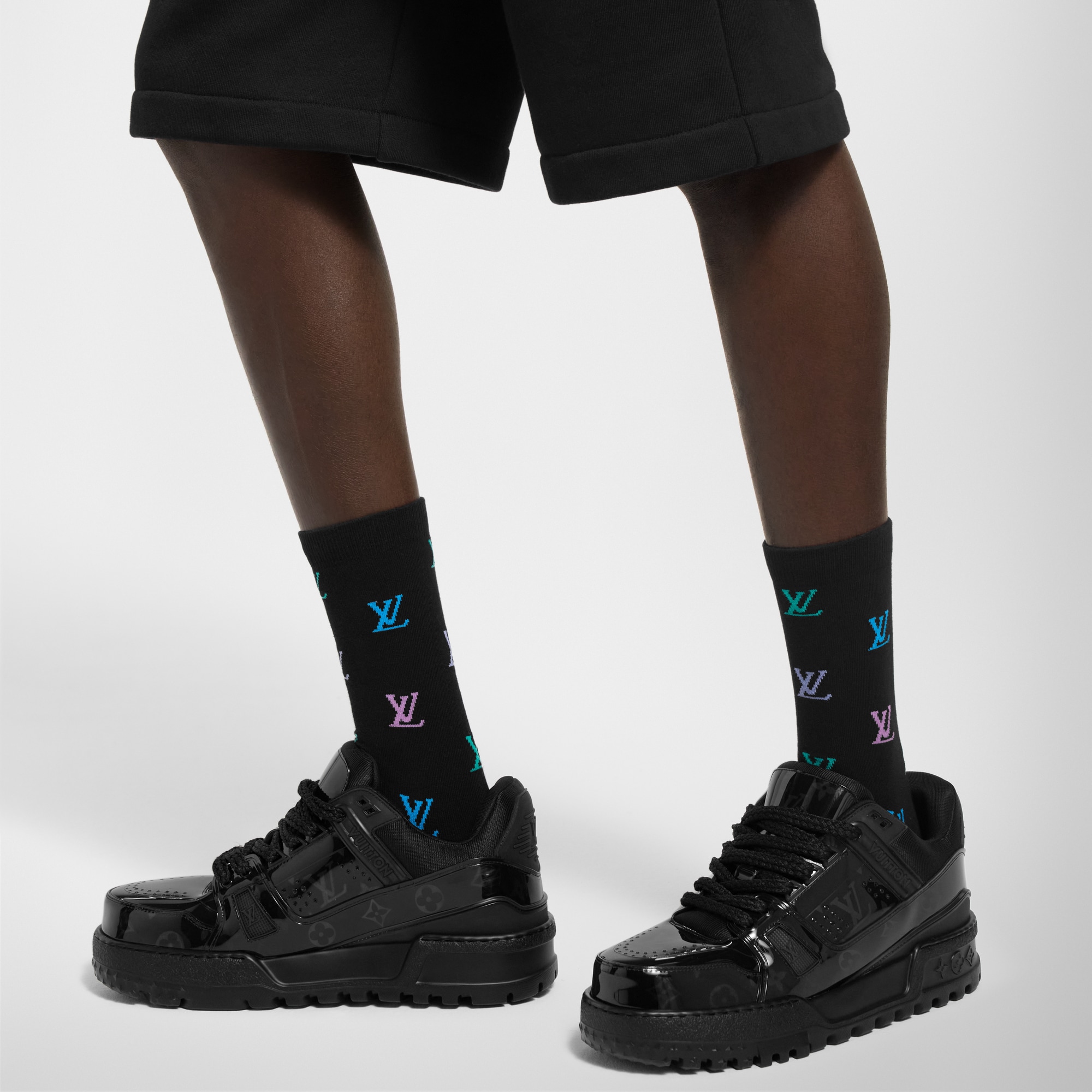 Calzini LV Blason Shading S00 Uomo Accessori Accessori per la Casa | LOUIS VUITTON (Zoom prodotto)