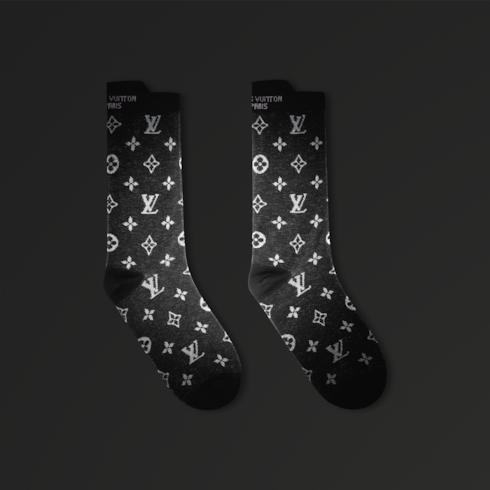 Calzini Monogram Reflective S00 Uomo Accessori Cappelli, Berretti e Guanti | LOUIS VUITTON