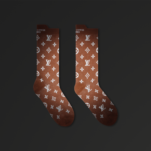 Calzini Monogram Reflective S00 Uomo Accessori Cappelli, Berretti e Guanti | LOUIS VUITTON