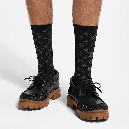 Calzini Monogram Reporter worn view