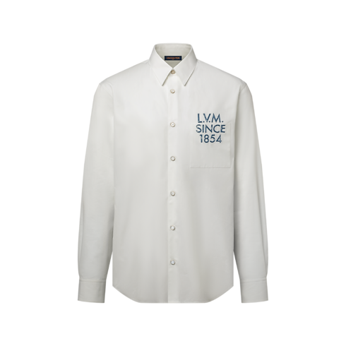 Camicia a maniche lunghe Uomo Abbigliamento Camicie | LOUIS VUITTON (Zoom prodotto)