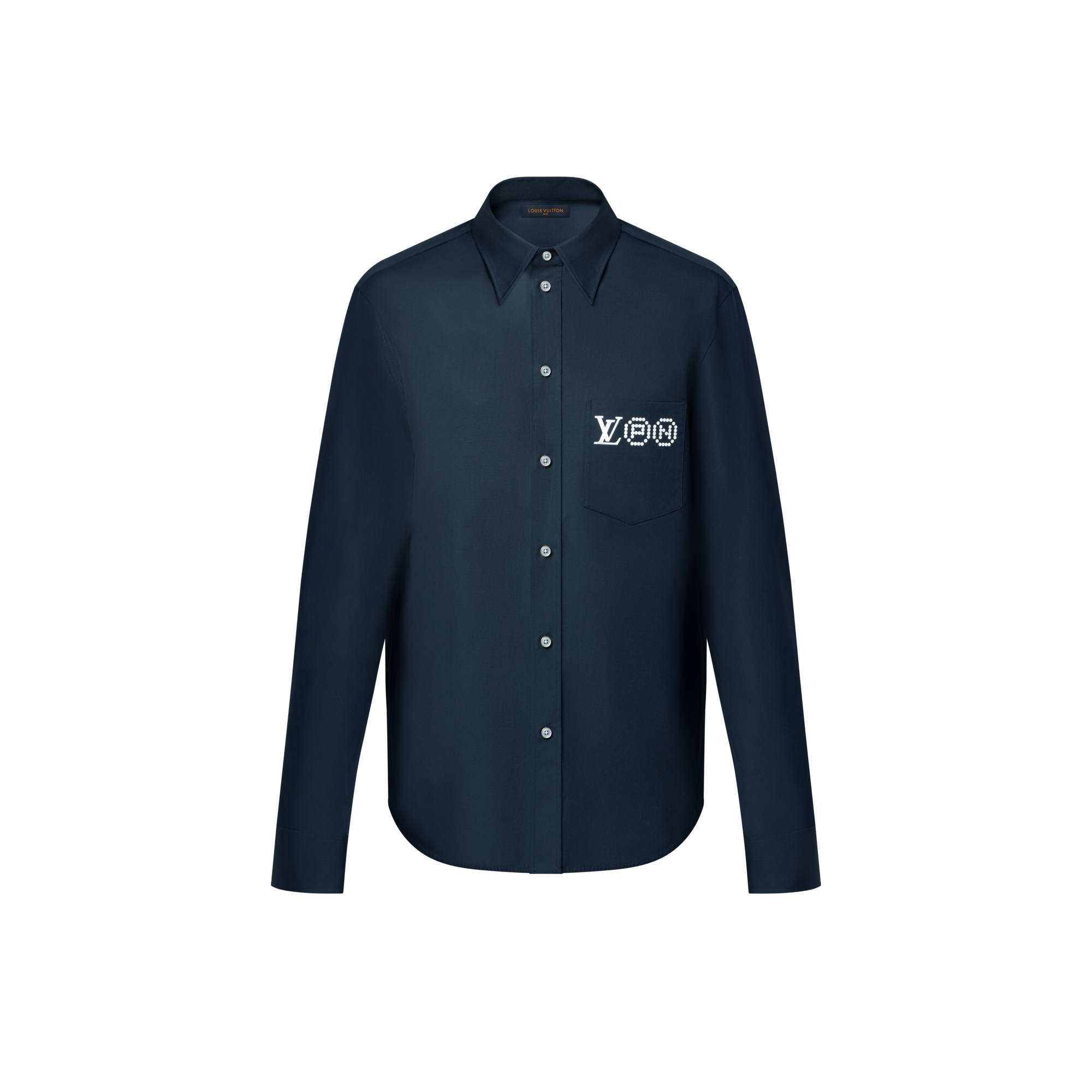 Camicia a maniche lunghe con motivo iconico stampato  Uomo Abbigliamento Camicie | LOUIS VUITTON (Zoom prodotto)