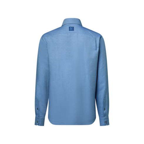 Camicia a maniche lunghe con motivo Monogram Uomo Abbigliamento Camicie | LOUIS VUITTON (Zoom prodotto)