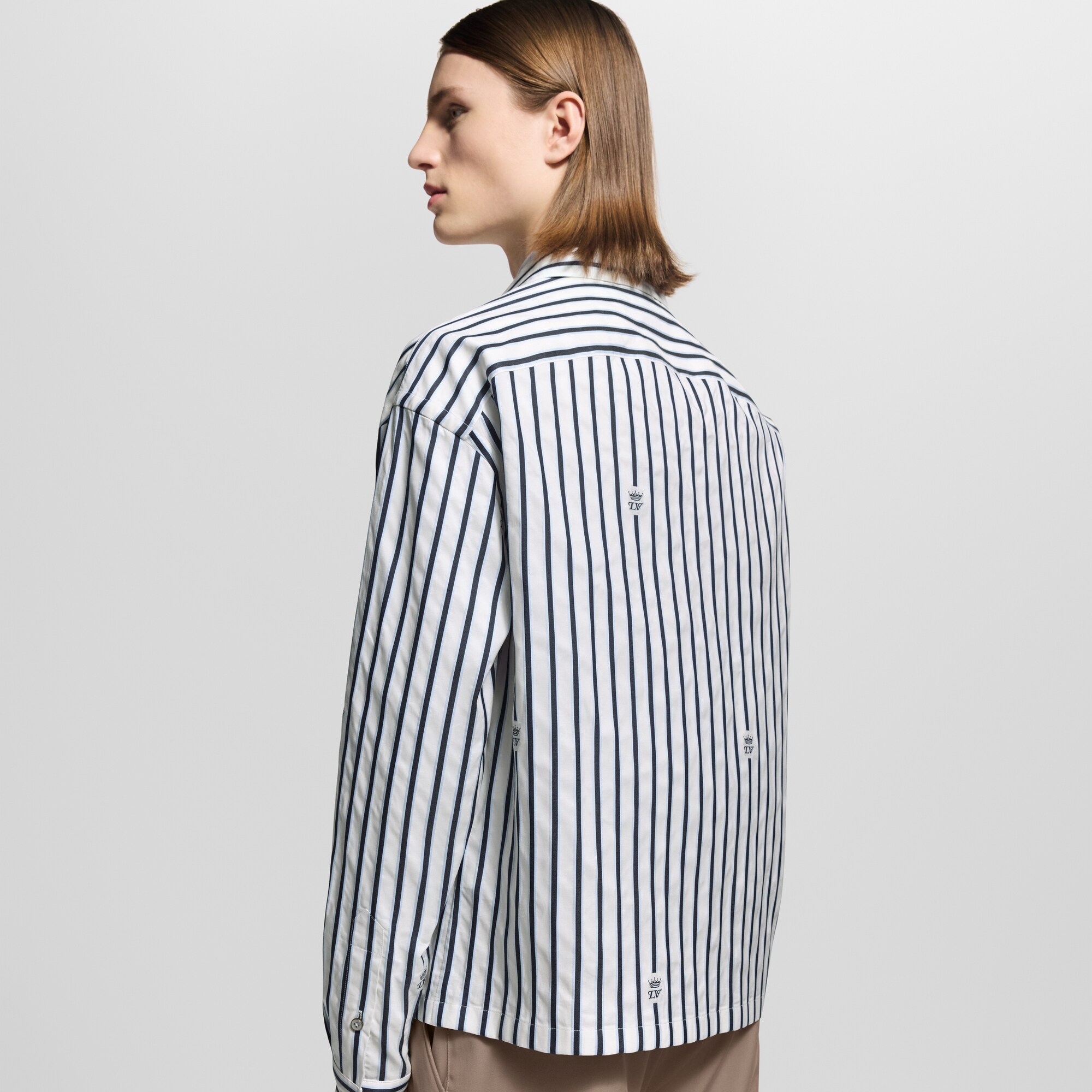 Camicia a maniche lunghe con zip  Uomo Abbigliamento Camicie | LOUIS VUITTON (Zoom prodotto)